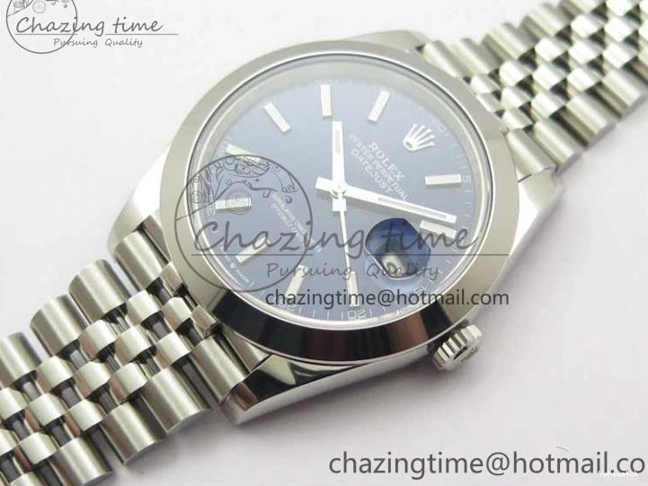Bracelet 126330 Blue SS VS3235 1:1 Dial VSF on Edition Jubilee Best 904L DateJust 41 1121